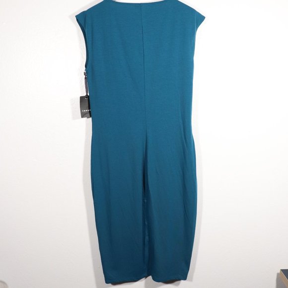 NWT Trouve Teal Moroccan Dress Size Medium - Picture 6 of 11